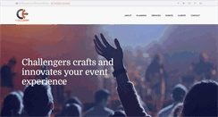 Desktop Screenshot of challengersevents.com